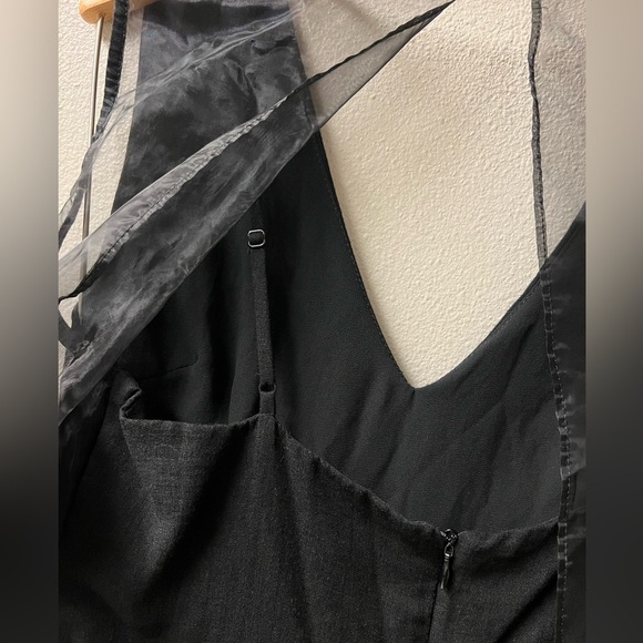 Barneys New York Black Sleeveless V-neck Jumpsuit - Size Small US / 38 EUR - Picture 6 of 10